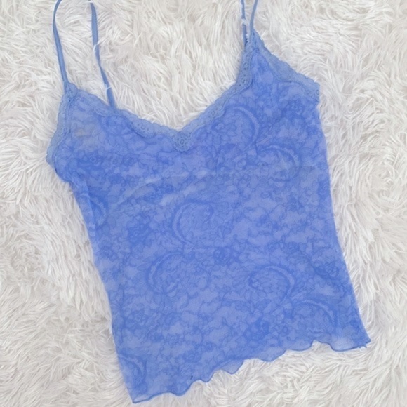 Y2K Victoria’s Secret micro mesh cami - Picture 2 of 5